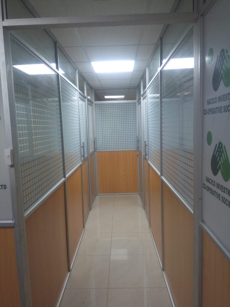 Aluminium partitioning